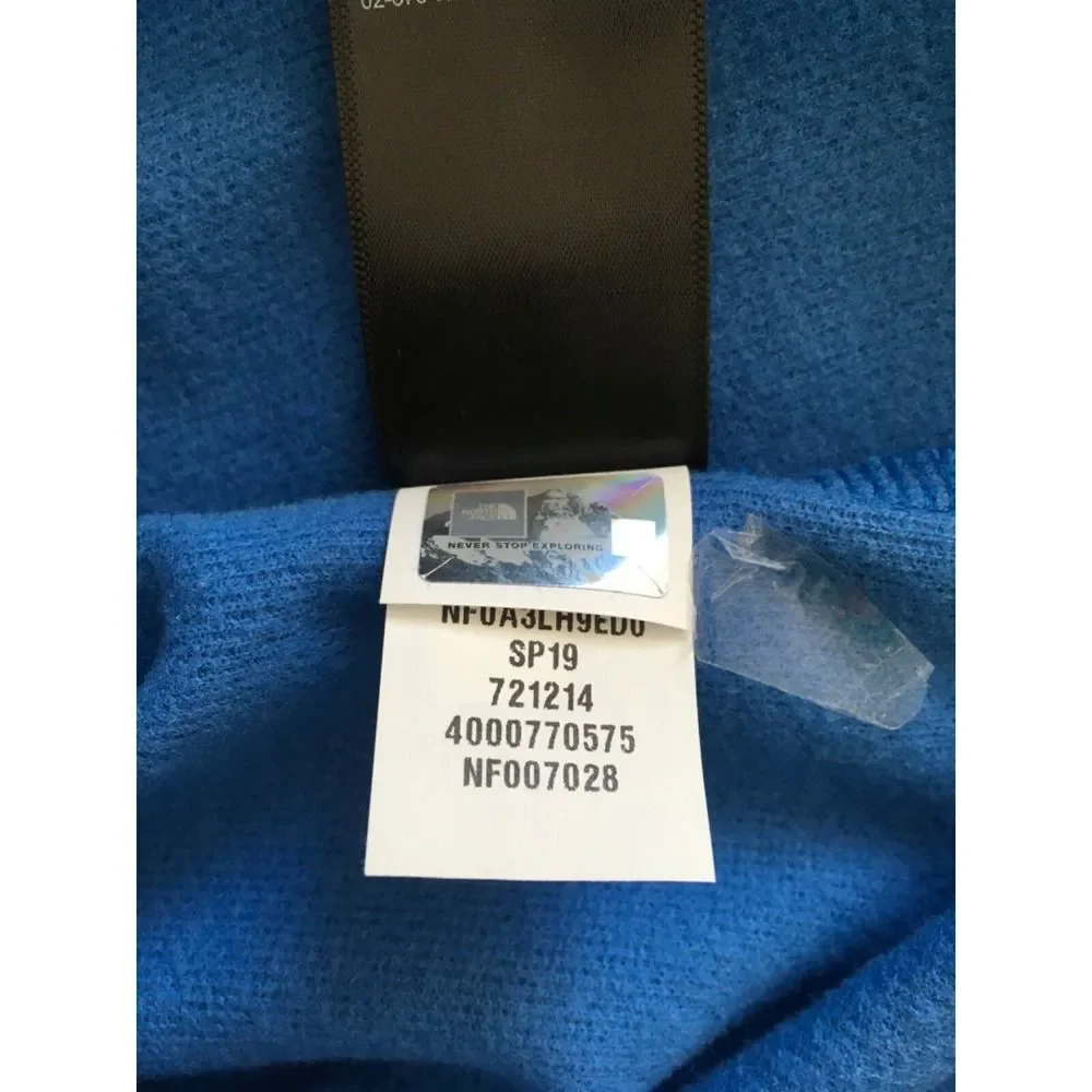 The North Face Mens L Blue Canyon Flats Fleece Jacket NF0A3LH9 US Squash Center